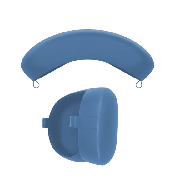 For Apple Vision Pro Silicone Protective Case VR Headset Cover, Specification: Blue