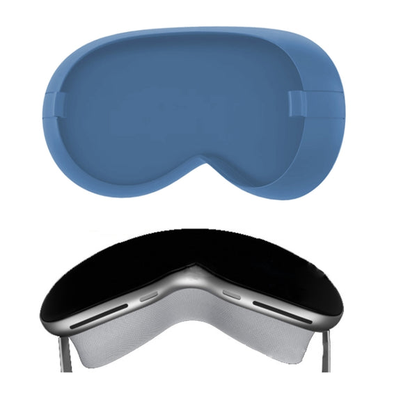For Apple Vision Pro Silicone Protective Case VR Headset Cover, Specification: Blue