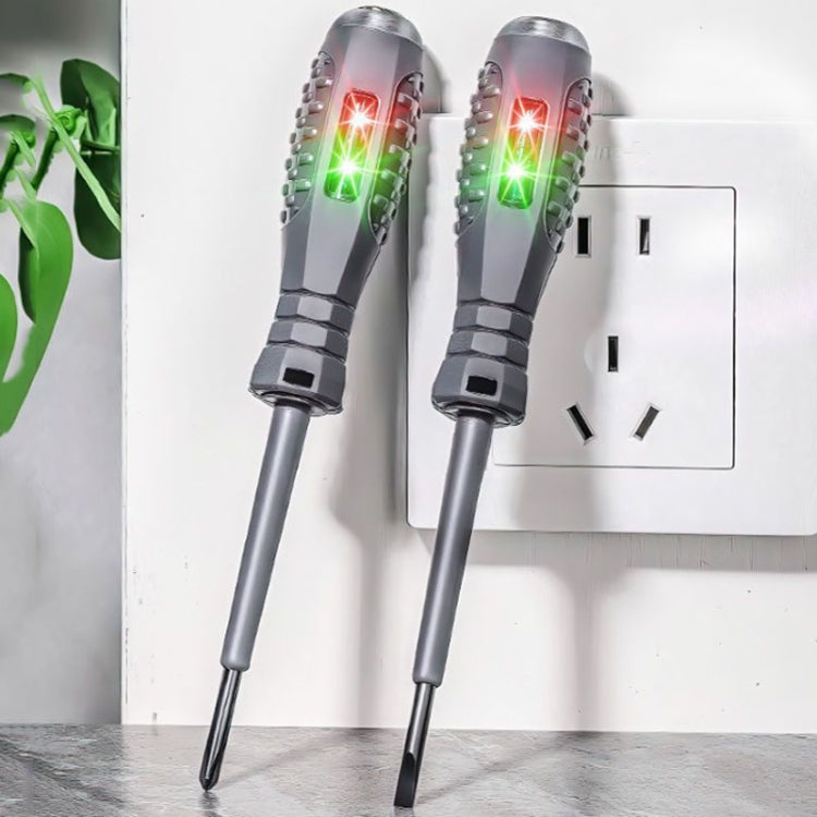 High Torque High Bright Electrician Tester Smart Test Breakpoint Specific Screwdriver(Straight) - Voltage Detector by PMC TechLife | Online Shopping South Africa | PMC TechLife