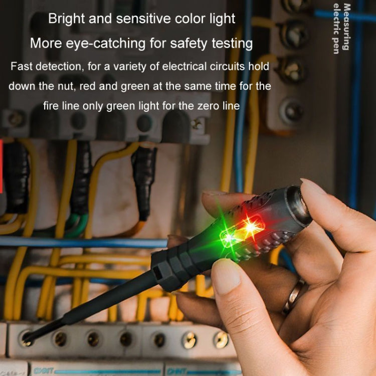 High Torque High Bright Electrician Tester Smart Test Breakpoint Specific Screwdriver(Phillips) - Voltage Detector by PMC TechLife | Online Shopping South Africa | PMC TechLife