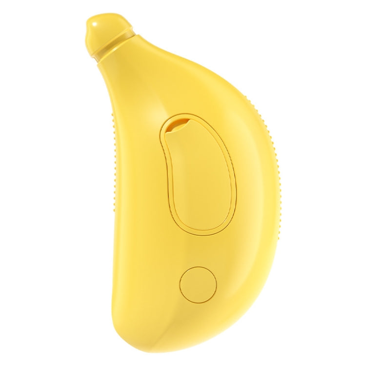 Banana Shape Pet Spray Massage Comb Electrical Cleaning Brush Hair Removal Comb For Dogs And Cats(Yellow) - Brushes & Combs by PMC TechLife | Online Shopping South Africa | PMC TechLife
