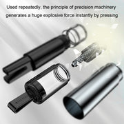 Car Glass Safety Hammer Multifunctional Emergency Escape Tool, Color: Gray