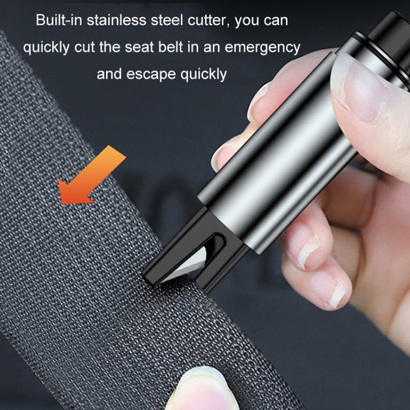 Car Glass Safety Hammer Multifunctional Emergency Escape Tool, Color: Gray