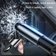 Car Glass Safety Hammer Multifunctional Emergency Escape Tool, Color: Gray