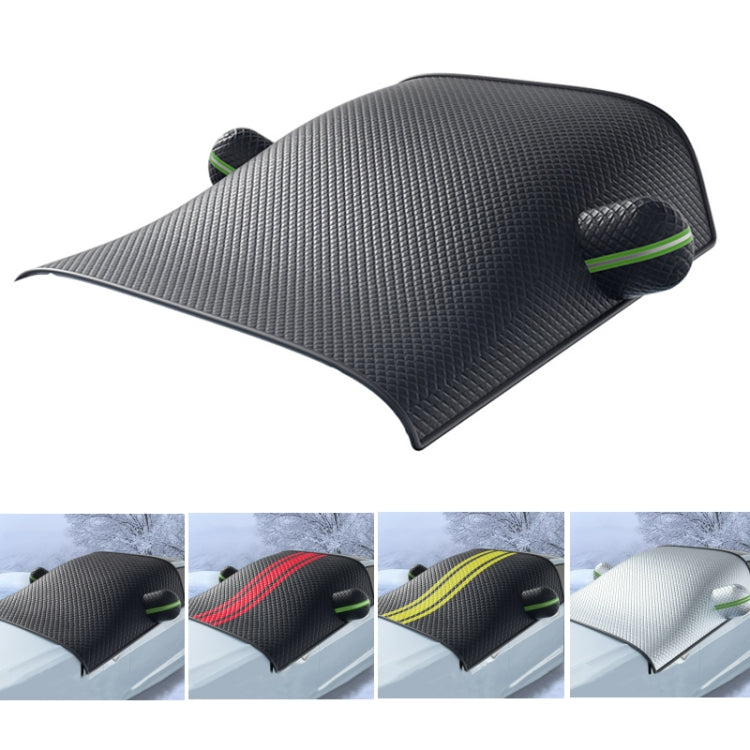 Car Front Windshield Snow and Anti-freeze Thickened Car Cover, Size: Black Red Sedan - Window Foils & Solar Protection by PMC TechLife | Online Shopping South Africa | PMC TechLife | Buy Now Pay Later Mobicred