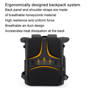 Cwatcun D113 Shoulder Leisure Camera Bag Water-resistant High Capacity Outdoor Travel Photography Bag, Color: Large Black