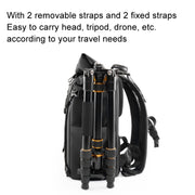 Cwatcun D113 Shoulder Leisure Camera Bag Water-resistant High Capacity Outdoor Travel Photography Bag, Color: Small Black