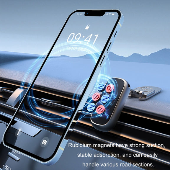 Car Adhesive Folding Magnetic Mobile Phone Navigation Holder(Z2)