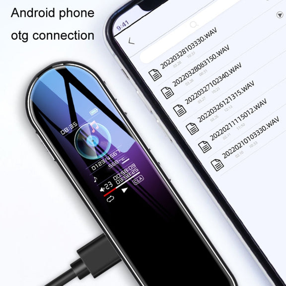 Q53 Ultra Long Standby Timer Voice Recorder HD Noise Canceling Recording Device, Size: 4GB(Black)