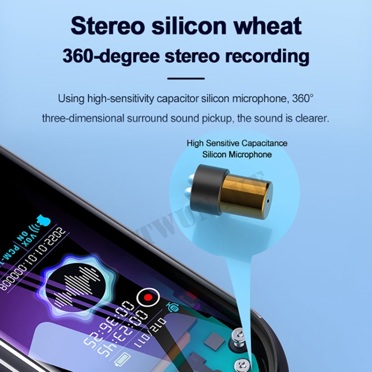 Q53 Ultra Long Standby Timer Voice Recorder HD Noise Canceling Recording Device, Size: 64GB(Black)