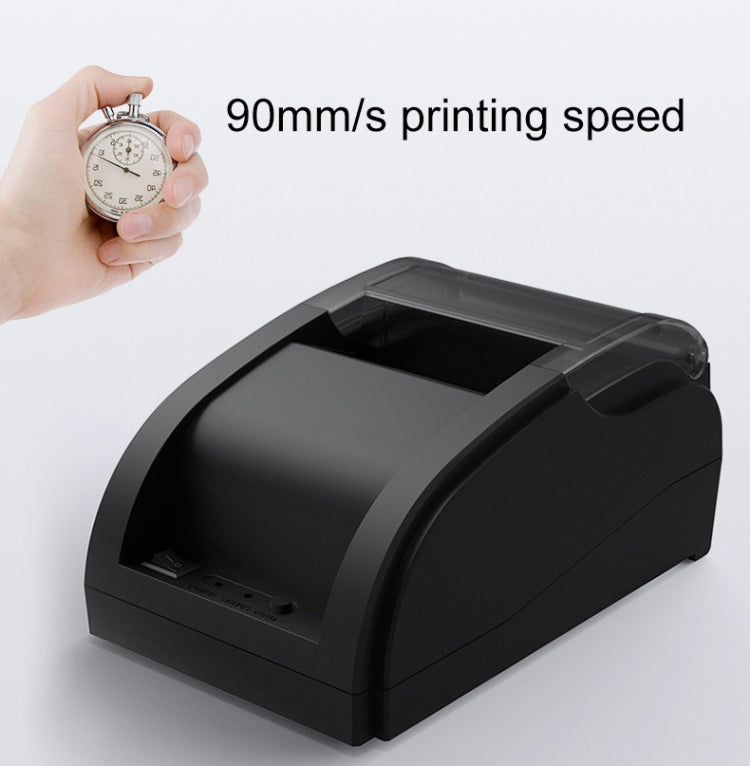 58mm USB Computer Version+Mobile Bluetooth Automatic Order Takeout Receipt Cashier Thermal Printer(UK Plug)