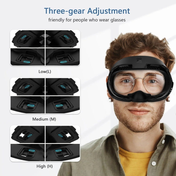 AMVR Q3FC1 For Meta Quest3 Mask Ice Silk Breathable Leather Material(Mask+1 Ice Silk) - free shipping - PMC Jewellery - Order now!