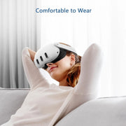 AMVR Q3FC1 For Meta Quest3 Mask Ice Silk Breathable Leather Material(Mask+1 Ice Silk)