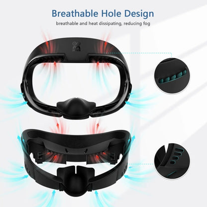 AMVR Q3FC1 For Meta Quest3 Mask Ice Silk Breathable Leather Material(Mask+1 Ice Silk) - free shipping - PMC Jewellery - Order now!