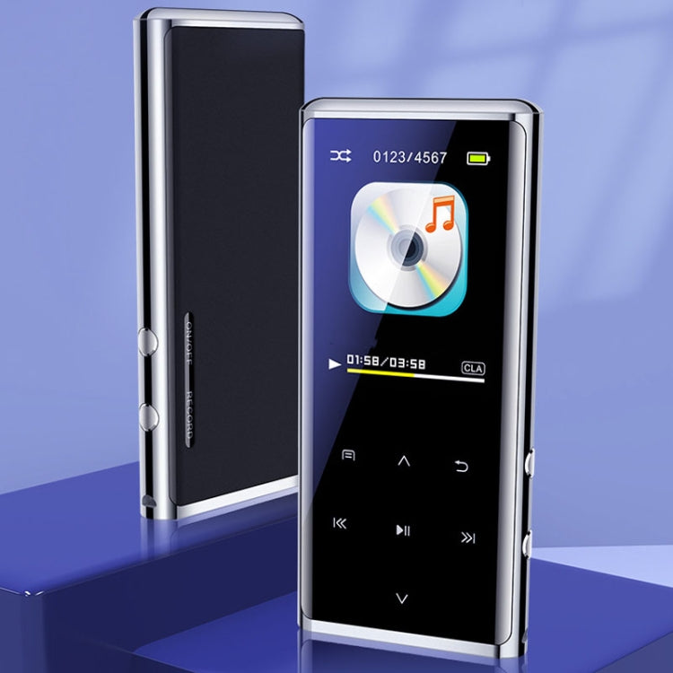 M27 1.8 Inch Bluetooth MP3/MP4 Music Player E-Book Recorder, Size: 4GB(Black)
