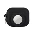 For AirPods Pro 2 / Airtag 2 In 1 All-inclusive Silicone Anti-drop Protection Case(Black) - For AirPods Pro 2 by PMC Jewellery | Online Shopping South Africa | PMC Jewellery | Buy Now Pay Later Mobicred