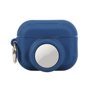 For AirPods Pro 2 / Airtag 2 In 1 All-inclusive Silicone Anti-drop Protection Case(Deep Blue)