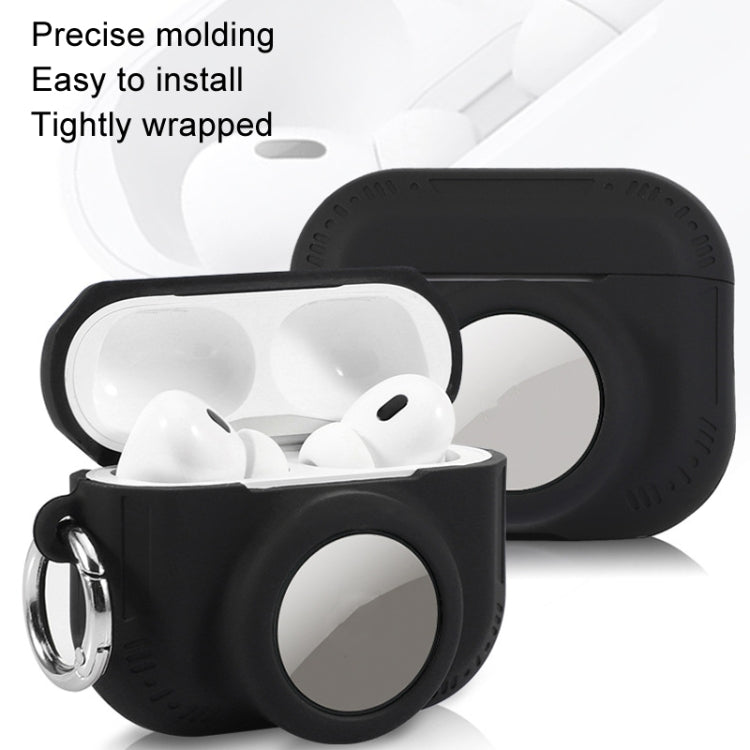 For AirPods Pro 2 / Airtag 2 In 1 All-inclusive Silicone Anti-drop Protection Case(White)