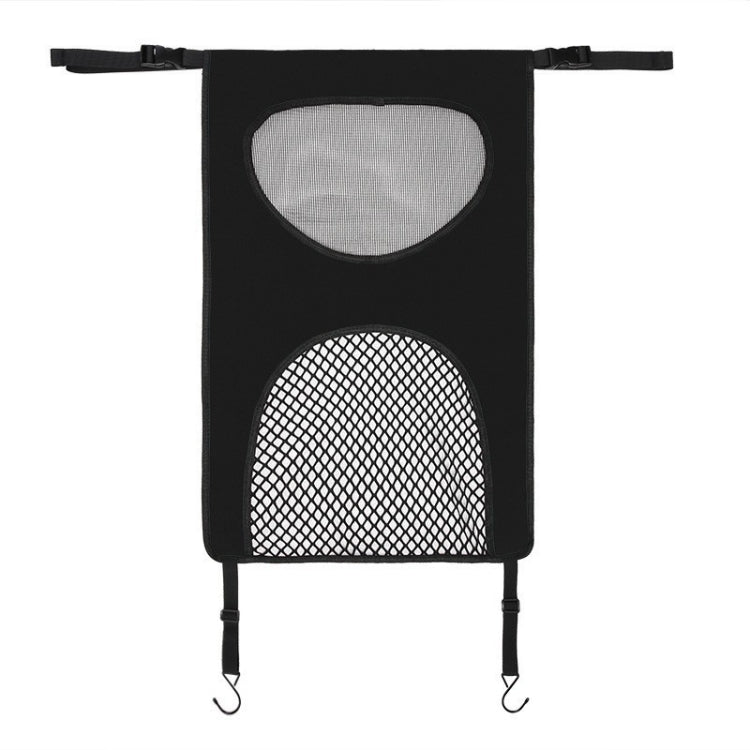 Car Rear Pet And Kids Deterrent Barrier Automobile Seat Storage Bags(Black) - Stowing Tidying by PMC TechLife | Online Shopping South Africa | PMC TechLife | Buy Now Pay Later Mobicred