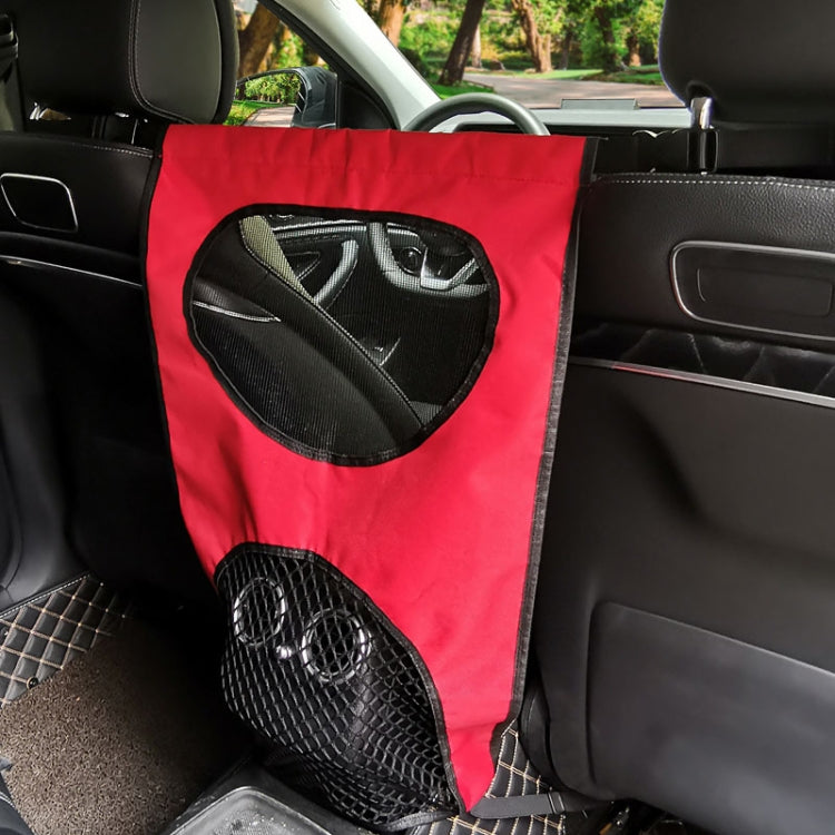 Car Rear Pet And Kids Deterrent Barrier Automobile Seat Storage Bags(Black) - Stowing Tidying by PMC TechLife | Online Shopping South Africa | PMC TechLife | Buy Now Pay Later Mobicred