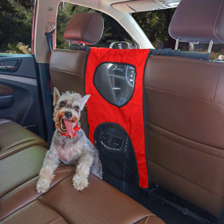 Car Rear Pet And Kids Deterrent Barrier Automobile Seat Storage Bags(Black) - Stowing Tidying by PMC TechLife | Online Shopping South Africa | PMC TechLife | Buy Now Pay Later Mobicred