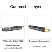 Household High Pressure Car Wash Metal Water Jet Car Brushing Booster Nozzle, Accessories: 4 Connector+5m Pipe