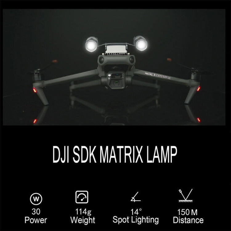 JZ T30 For DJI Mavic 3E / 3T 30W Matrix Lamp Spotlight - free shipping - PMC Jewellery - Order now!