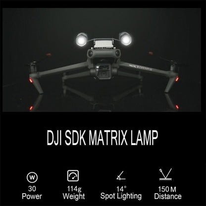 JZ T30 For DJI Mavic 3E / 3T 30W Matrix Lamp Spotlight - free shipping - PMC Jewellery - Order now!