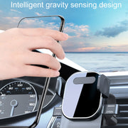 Automotive Navigation Bracket Car Air Vent Phone Fixed Support Clip, Style: Texture Model