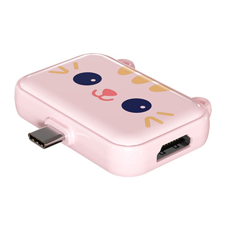 3 In 1 Type-C Docking Station USB Hub For iPad / Phone Docking Station, Port: 3H HDMI+PD+USB3.0 Pink - USB HUB by PMC TechLife | Online Shopping South Africa | PMC TechLife | Buy Now Pay Later Mobicred