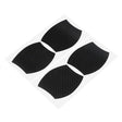3 Sets Car Door Wrist Handle Protective Stickers Carbon Fiber Handle Protector(Black) - Decorative Sticker by PMC TechLife | Online Shopping South Africa | PMC TechLife