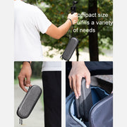 For DJI Osmo Pocket 3 XFJI Storage Box Water-resistant Drop-proof Mini Body Handbag Accessories(Dark Gray)