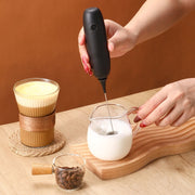 Cordless Handheld Milk And Coffee Frother Household Small Baking Mixing Tool(Black)