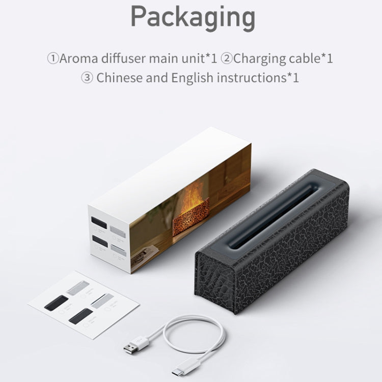 Lava Flame Aromatherapy Machine Air Atomizing Humidifier With Colorful Light, Model: DQ711 Pro White - free shipping - PMC TechLife - Order now!