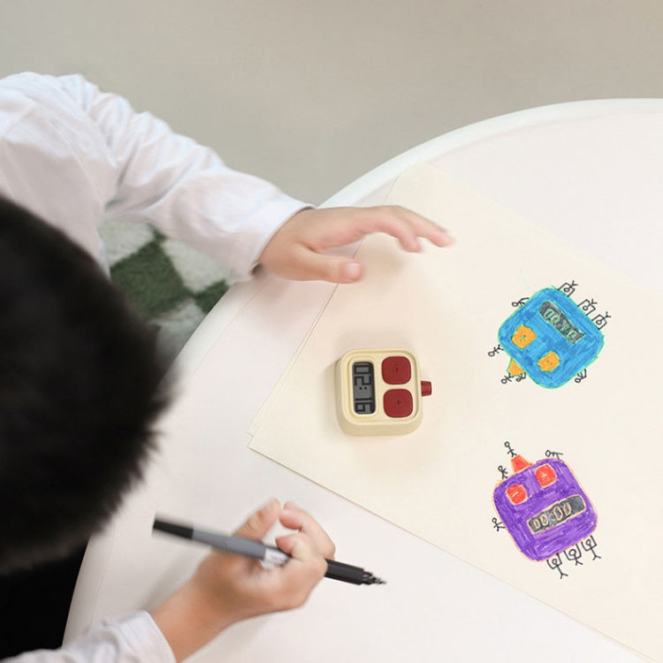 H-C-06 Robot Kitchen Timer Children Time Management Running Exercise Timer(Yellow) - Digital Countdown by PMC TechLife | Online Shopping South Africa | PMC TechLife | Buy Now Pay Later Mobicred