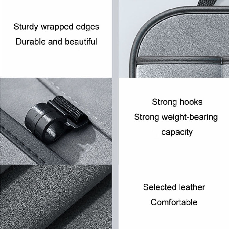 Multifunction Car Seat Back Storage Bag Seat Back Pocket Car Utility Storage Hanging Bag(Gray) - Stowing Tidying by PMC TechLife | Online Shopping South Africa | PMC TechLife | Buy Now Pay Later Mobicred
