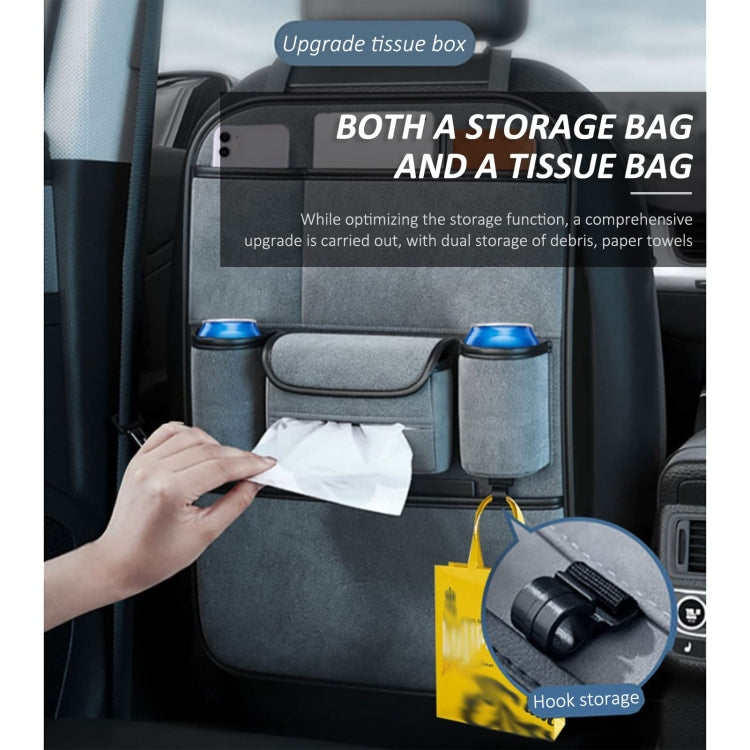 Multifunction Car Seat Back Storage Bag Seat Back Pocket Car Utility Storage Hanging Bag(Black) - Stowing Tidying by PMC TechLife | Online Shopping South Africa | PMC TechLife | Buy Now Pay Later Mobicred