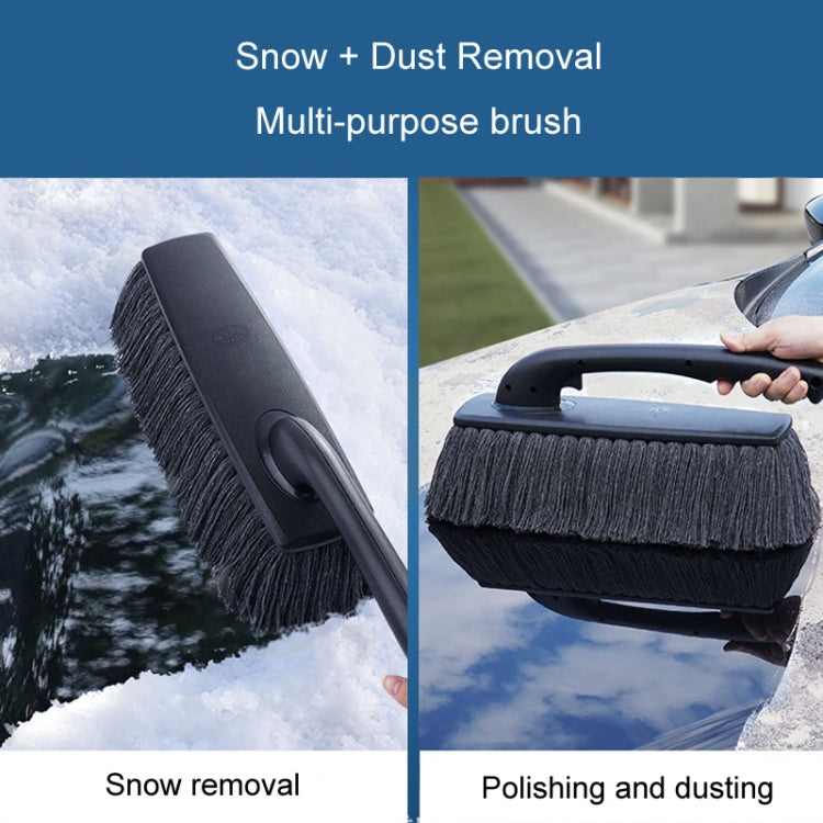 SHINY Car Dusting Duster Car Mop Soft Brush Car Wash Snow Sweeping Tool(With Storage Box) - free shipping - PMC Jewellery - Order now!