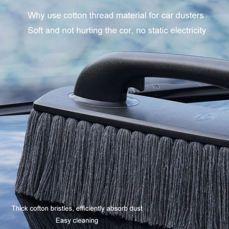 SHINY Car Dusting Duster Car Mop Soft Brush Car Wash Snow Sweeping Tool(With Storage Box) - free shipping - PMC Jewellery - Order now!