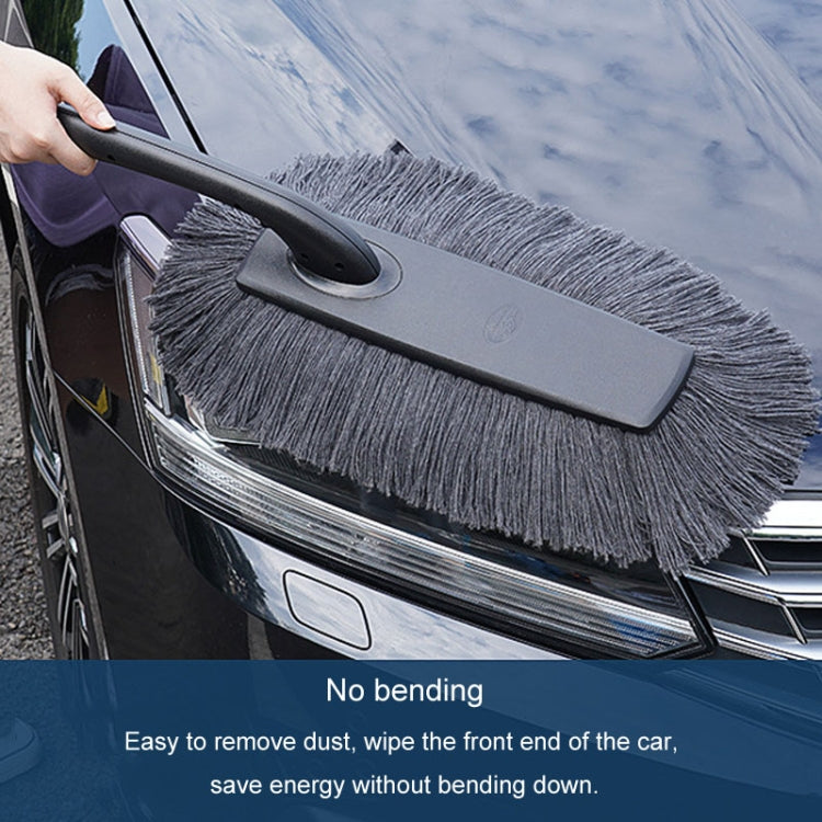 SHINY Car Dusting Duster Car Mop Soft Brush Car Wash Snow Sweeping Tool(With Storage Box) - free shipping - PMC Jewellery - Order now!