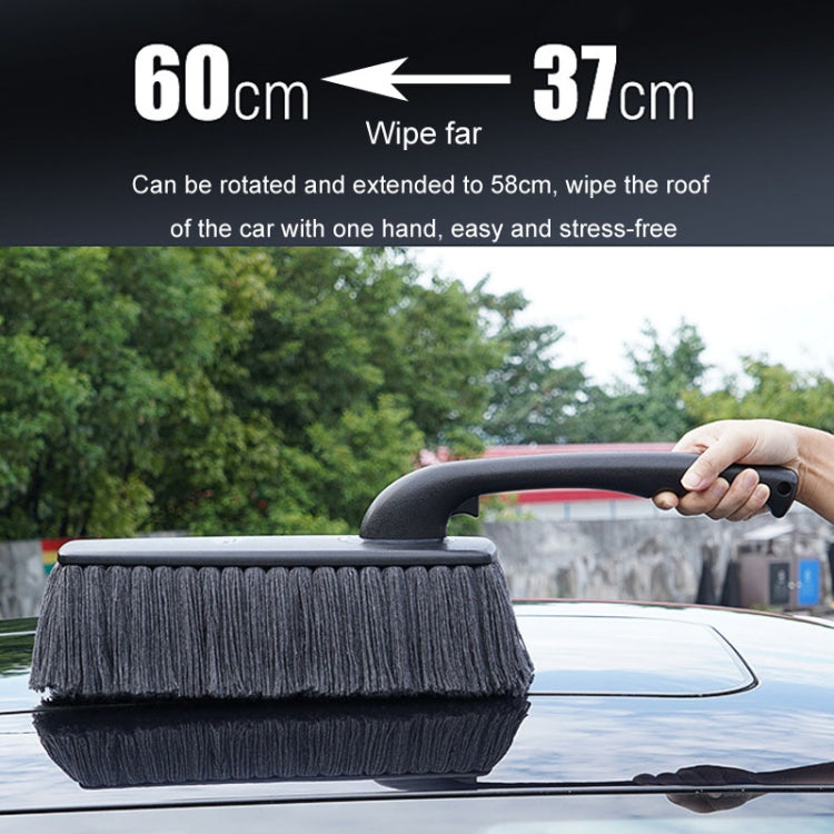 SHINY Car Dusting Duster Car Mop Soft Brush Car Wash Snow Sweeping Tool(With Storage Box) - free shipping - PMC Jewellery - Order now!