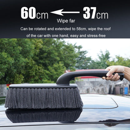 SHINY Car Dusting Duster Car Mop Soft Brush Car Wash Snow Sweeping Tool(With Storage Box) - free shipping - PMC Jewellery - Order now!
