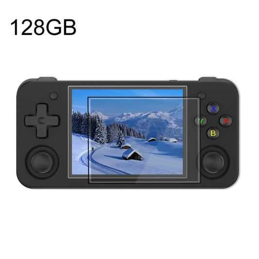 ANBERNIC RG35XX H Handheld Game Console 3.5 Inch IPS Screen Linux System 64GB+128GB(Black) - free shipping - PMC Jewellery - Order now!