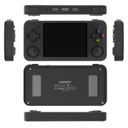 ANBERNIC RG35XX H Handheld Game Console 3.5 Inch IPS Screen Linux System 64GB+128GB(Black)