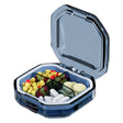 Portable Mini Compartmentalized Sealed Pill Box Weekly Morning And Evening Pill Capsule Dispensing Box, Style: 4 Grids Blue - free shipping - PMc TechLife - Order now!