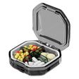 Portable Mini Compartmentalized Sealed Pill Box Weekly Morning And Evening Pill Capsule Dispensing Box, Style: 4 Grids Gray - free shipping - PMC TechLife - Order now!
