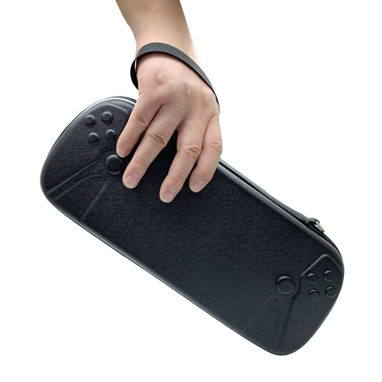 For Sony PlayStation Portal Hard Shell Case Portable Storage Bag, Style: PU Cross Line - Bags by PMC Jewellery | Online Shopping South Africa | PMC Jewellery | Buy Now Pay Later Mobicred