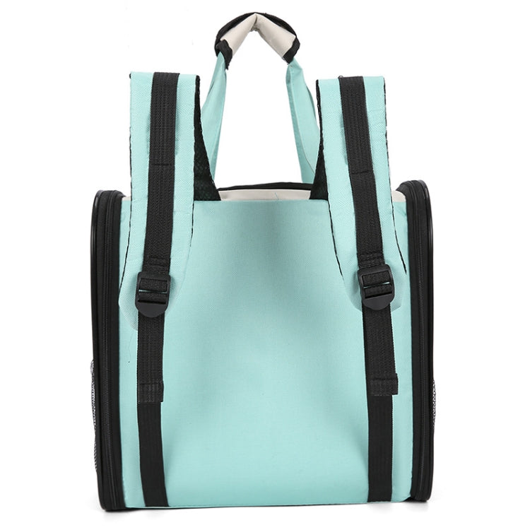 Simple Contrasting Pet Backpack Space Capsule Cat Bag Shoulder Dog Bag(Model 5 Blue) - Pet Storages & Bags by PMC TechLife | Online Shopping South Africa | PMC TechLife | Buy Now Pay Later Mobicred