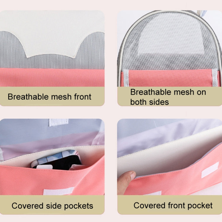 Outdoor Cat Backpack Large Capacity Breathable Pet Bag(Model 7 Yellow) - Pet Bags by PMC TechLife | Online Shopping South Africa | PMC TechLife | Buy Now Pay Later Mobicred