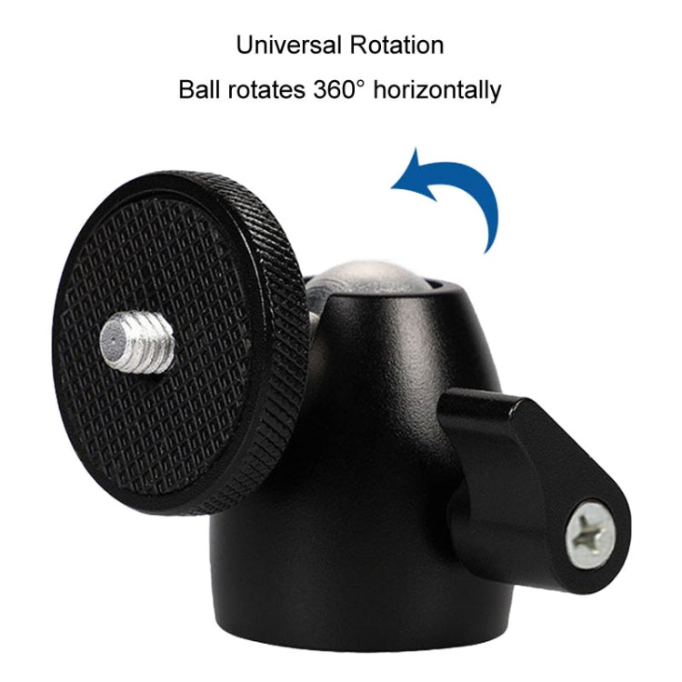Q39 360 Degree Rotating Ball Tripod Projector Shooting Heads Accessories Cell Phone DSLR Camera Heads(1/4 Thread) - Tripod Heads by PMC TechLife | Online Shopping South Africa | PMC TechLife | Buy Now Pay Later Mobicred